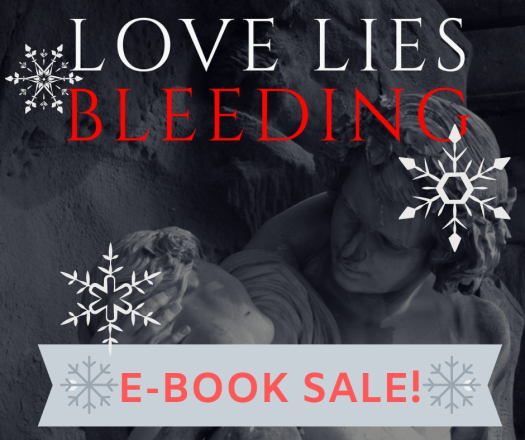 Love Lies Bleeding by Aspasia S. Bissas, end of year e-book sale. Aspasiasbissas.com, Smashwords, dark fantasy, paranormal, gothic, vampire, vampires, shifters